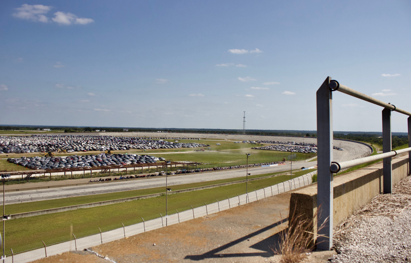 Illustration for article titled Thousands Of Flooded Hurricane Cars Finally Killed Texas World Speedway